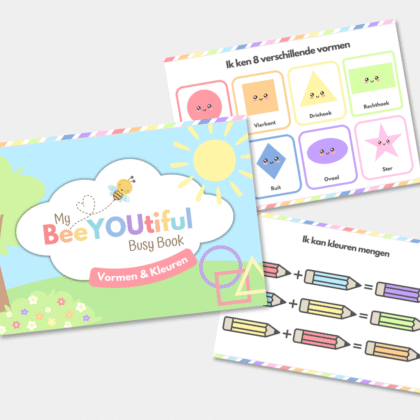 Printables4Kidz Busy Book - Vormen & Kleuren - afbeelding 1